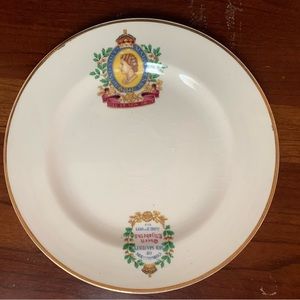 Queen Elizabeth Coronation Plate 1953